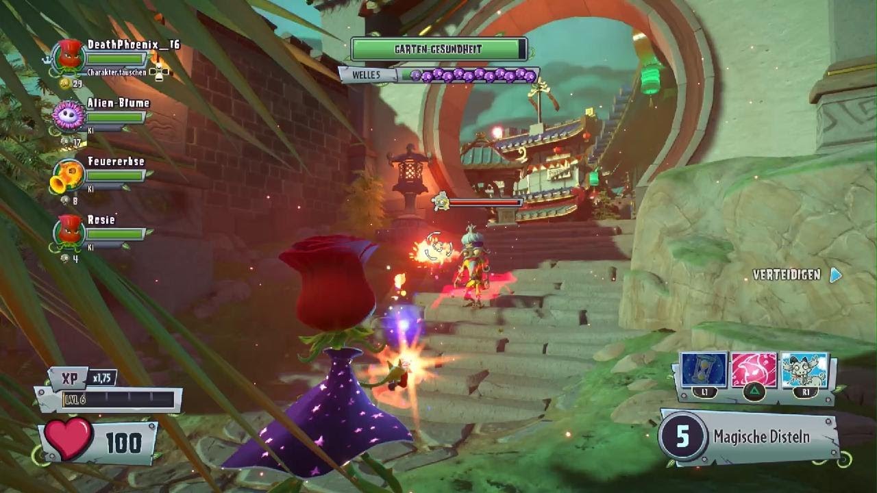 Plants vs Zombies GW2 - Zen Sensei (Bosskampf)