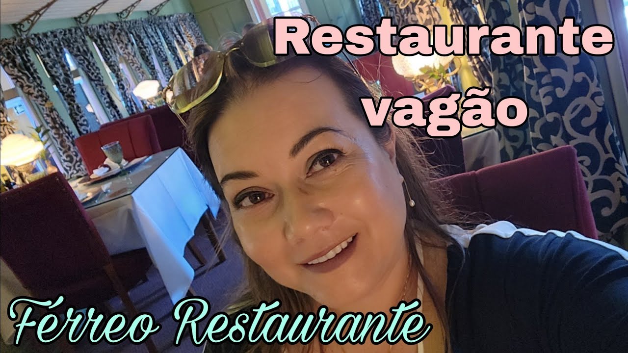 Almoçamos em um vagão de trem dos anos 30 - Férreo Restaurante,  Canela/RS