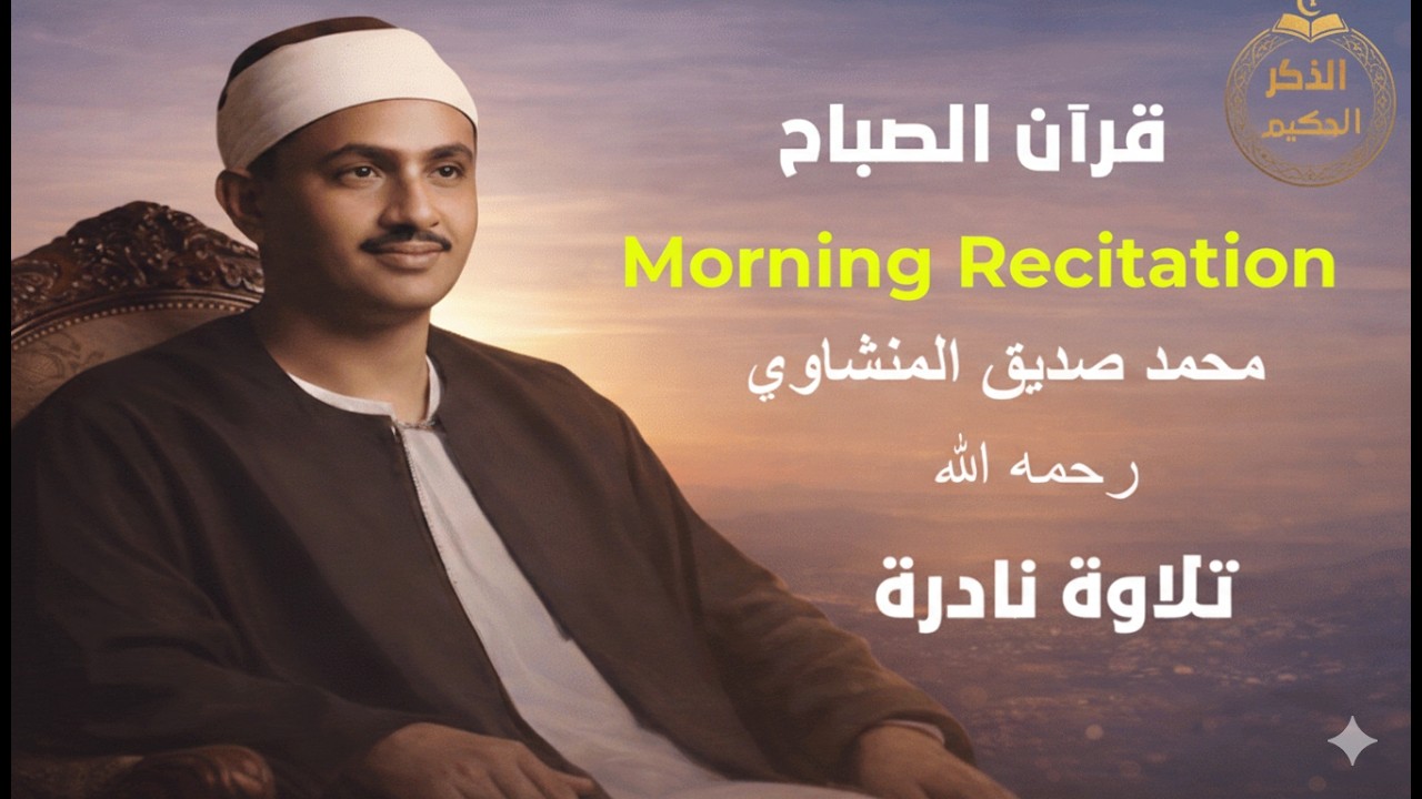 Legendary Recitation | Sheikh Mohamed Siddiq El-Minshawi | Surah Al-Hashr, Al-Alaq & Al-Baqarah