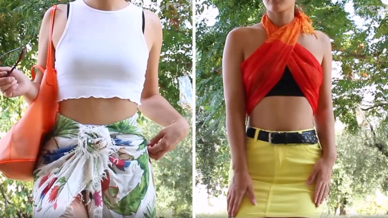 15 modi per vestirsi con pareo e foulard 😏