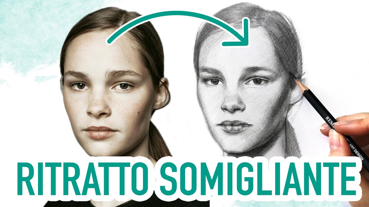 5+1 TRUCCHI PER RENDERE UN RITRATTO PIÙ SOMIGLIANTE! Tutorial Disegnare un Volto disegno realistico