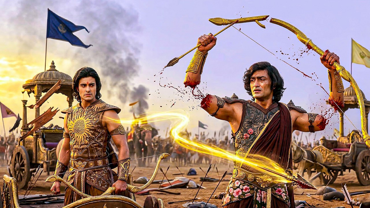 कर्ण का प्रचंड हमला, अर्जुन के दोनों हाथ कटे और धनुष टूट गया ! | Suryaputra Karn | New Episode 2026