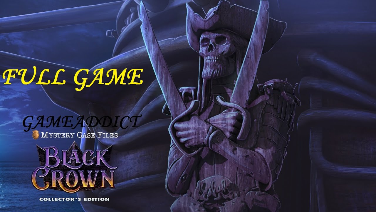 MYSTERY CASE FILES THE BLACK CROWN COLLECTORS EDITION INSANE: Full Game Walkthrough Longplay