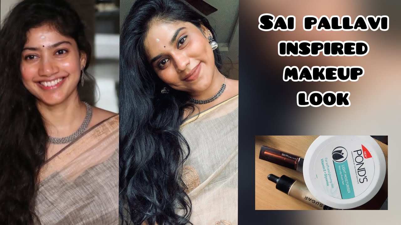 ♥️🦋Sai pallavi inspired makeuplook🦋♥️