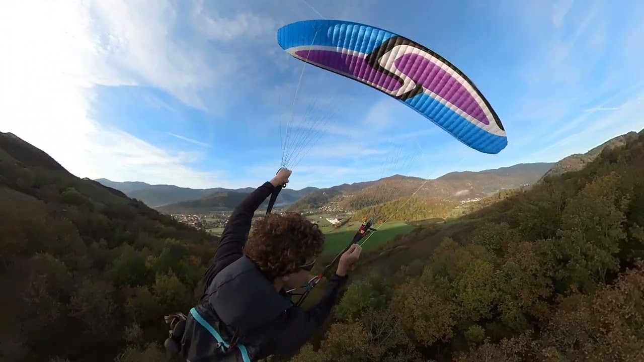 hike and fly - vosges fellering - w/ anakis3 and supair radical 4