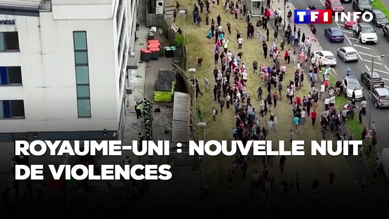 Royaume-Uni : nouvelle nuit de violences