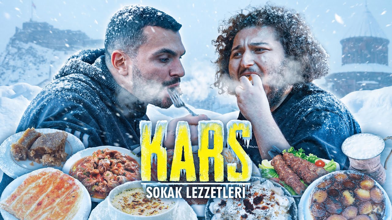 KARS SOKAK LEZZETLERİNİ DENEDİK ! w/@bicimali