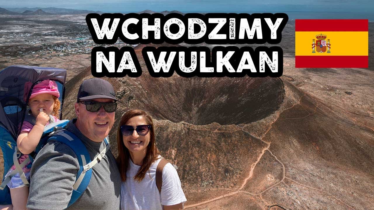 Wchodzimy na Wulkan na Wyspach Kanaryjskich. Widoki z Drona. Calderon Hondo (VLOG 182)