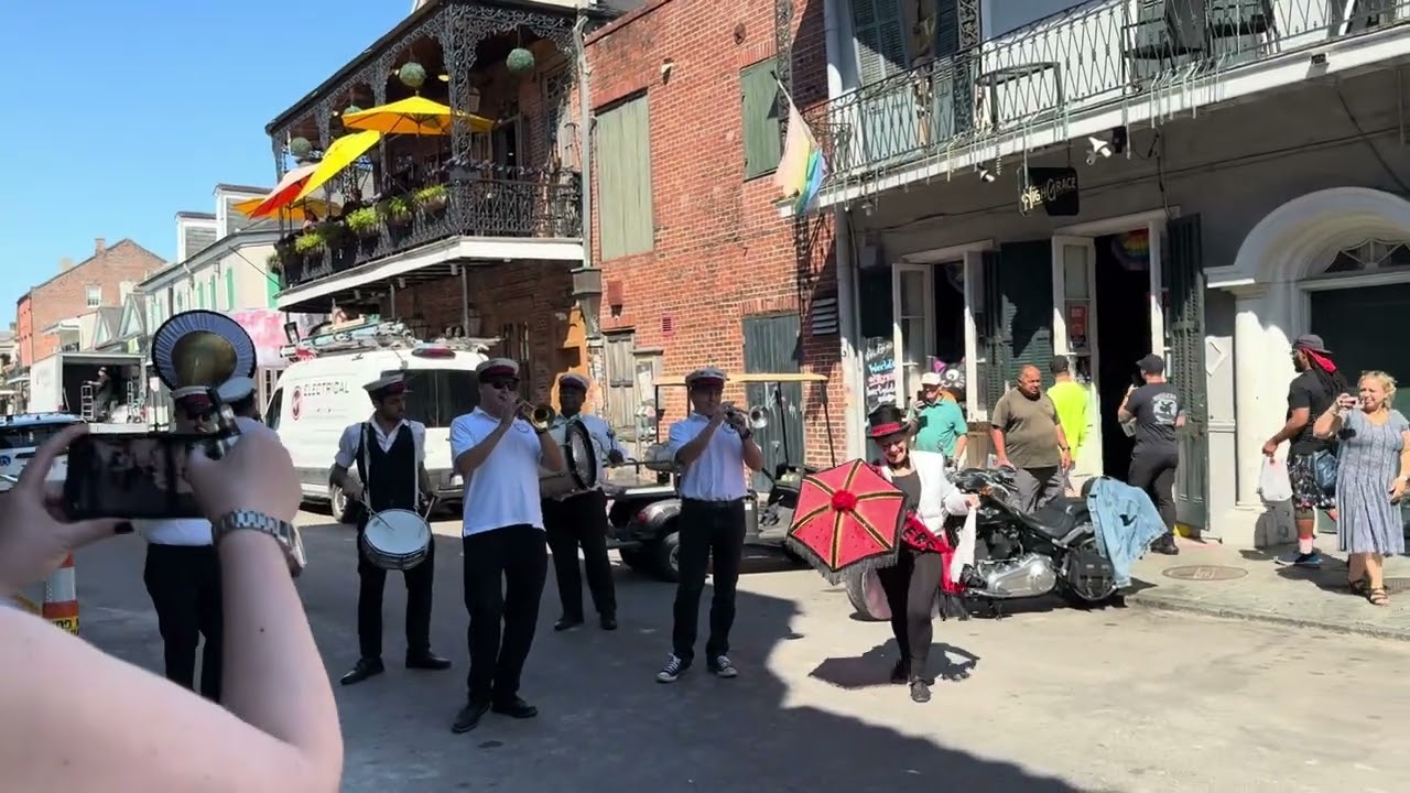 Jaywalkers Second Line Band, New Orleans