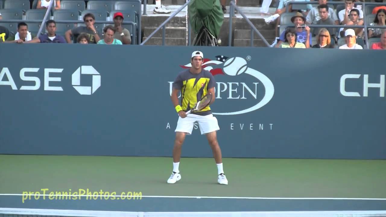 Juan Martin Del Potro 2009 US Open practice