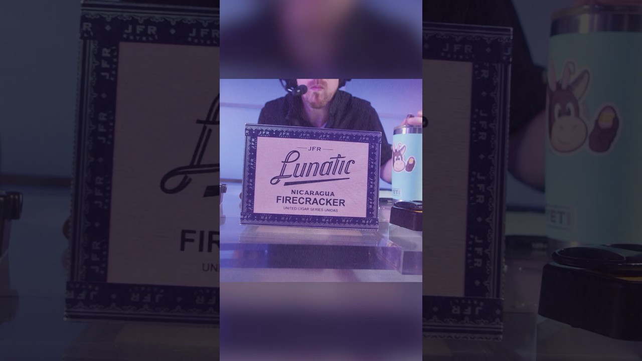 The Lunatic firecracker: a collaboration with @unitedcigars debuted on @TheCigarAuthority !!