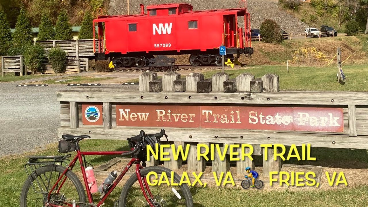 Surly Midnight Special & I go to Galax, Virginia to Bike Ride on the Amazing New River Trail