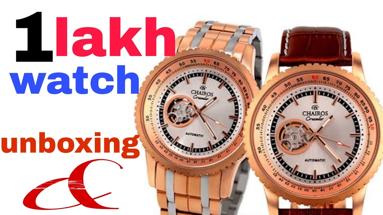 1 lakh watch//chairos cruesader LS//unboxing & review//specifications//By Qnet direct selling