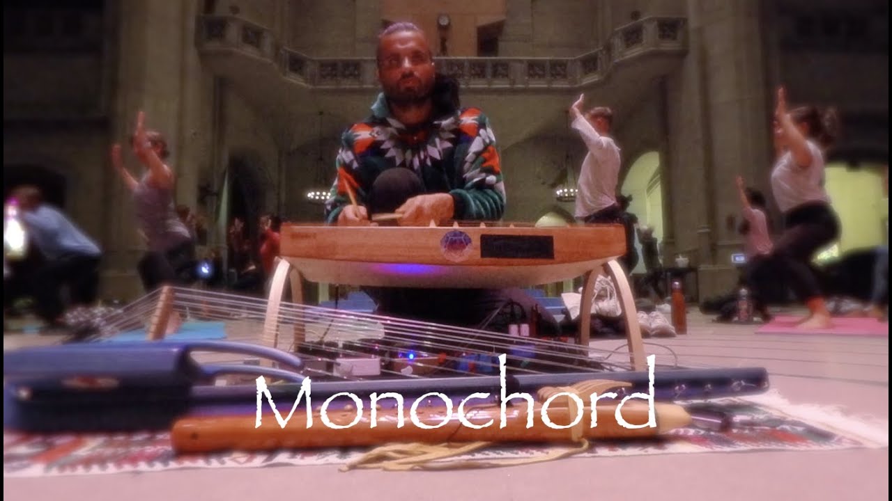 Monochord Monolina in D - Yoga on the Labyrinth, Grace Cathedral, San Francisco