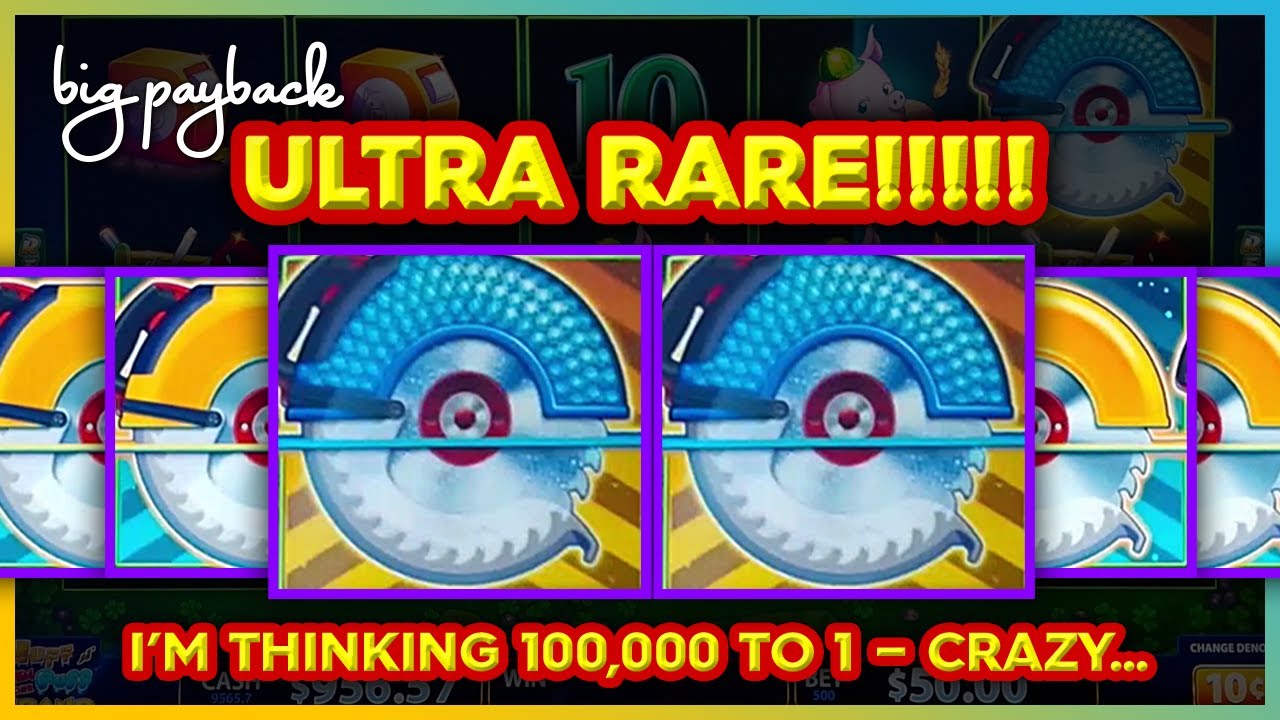 Diamond Saw and THEN? IMPOSSIBLE! Huff N' Even More Puff Grand Slots!