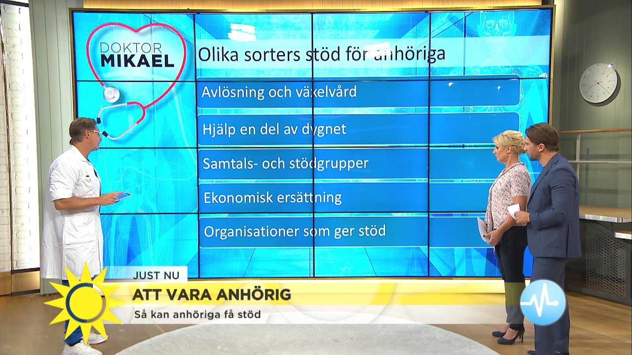 St&ouml;det som finns f&ouml;r anh&ouml;riga till n&aring;gon sv&aring;rt sjuk: &rdquo;Beh&ouml;ver inte dra hela las - Nyhetsmorgon (TV4)