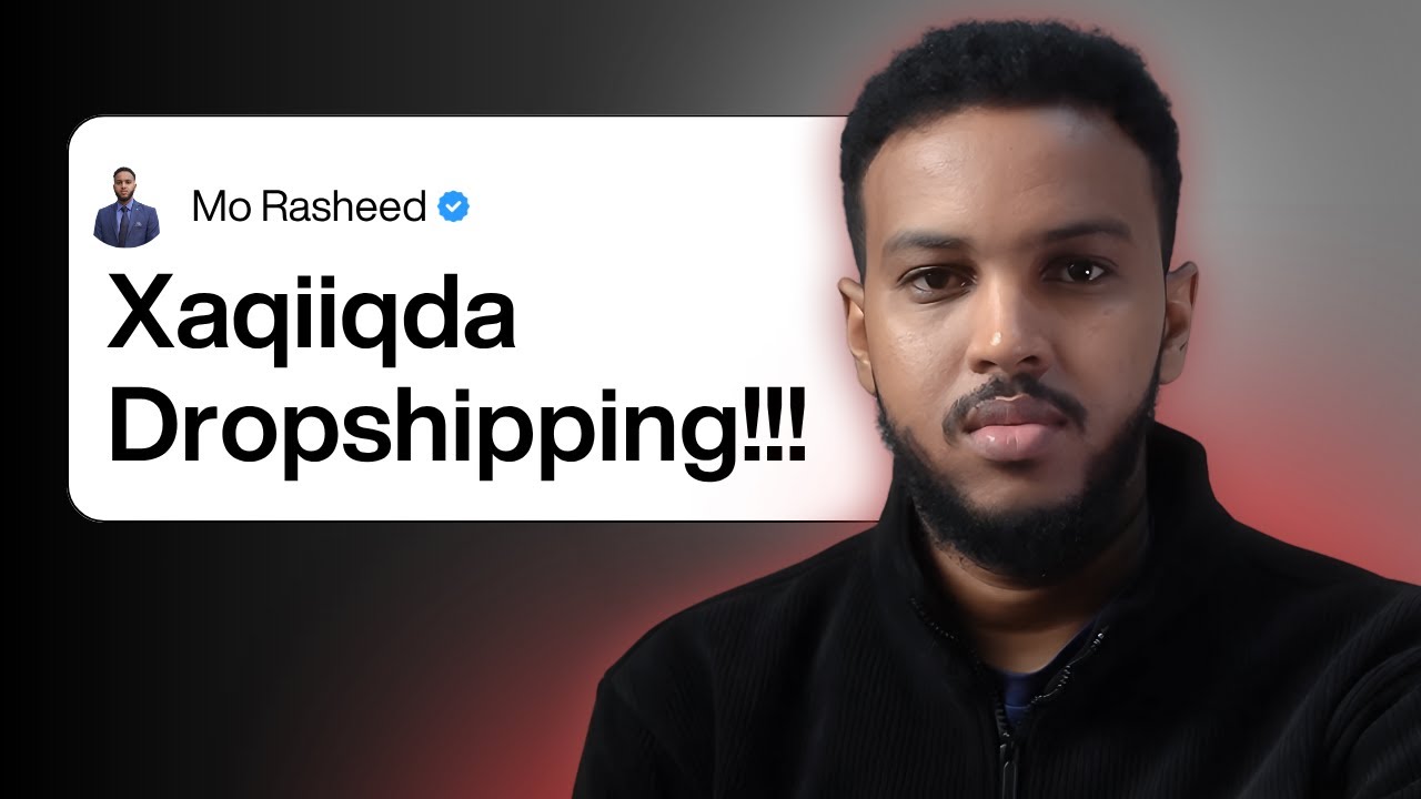 Daawo ka hor intaadan bilaabin DROPSHIPPING!!!