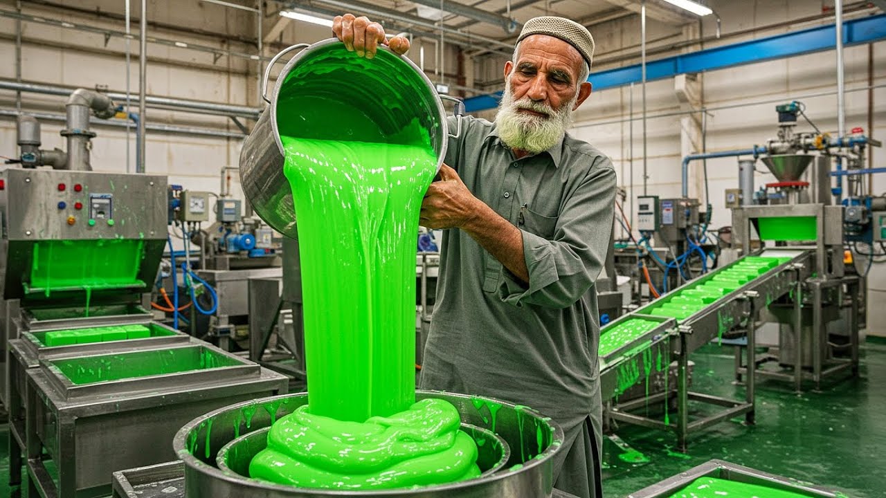 “From Liquid to Bar: The Fascinating Process of Making Traditional Beauty Soap in Factories