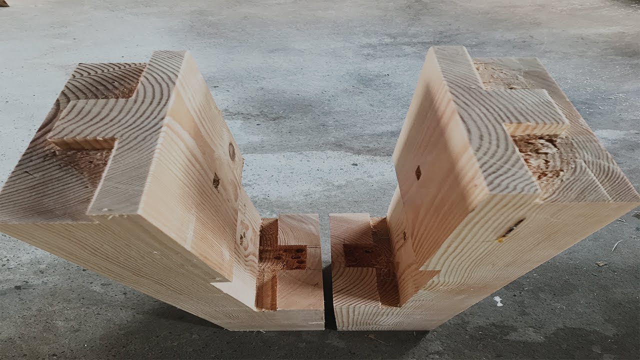 【DIY】継ぎ手の王様　割り継ぎを再現して刻んでみた　Traditional Japanese crafts