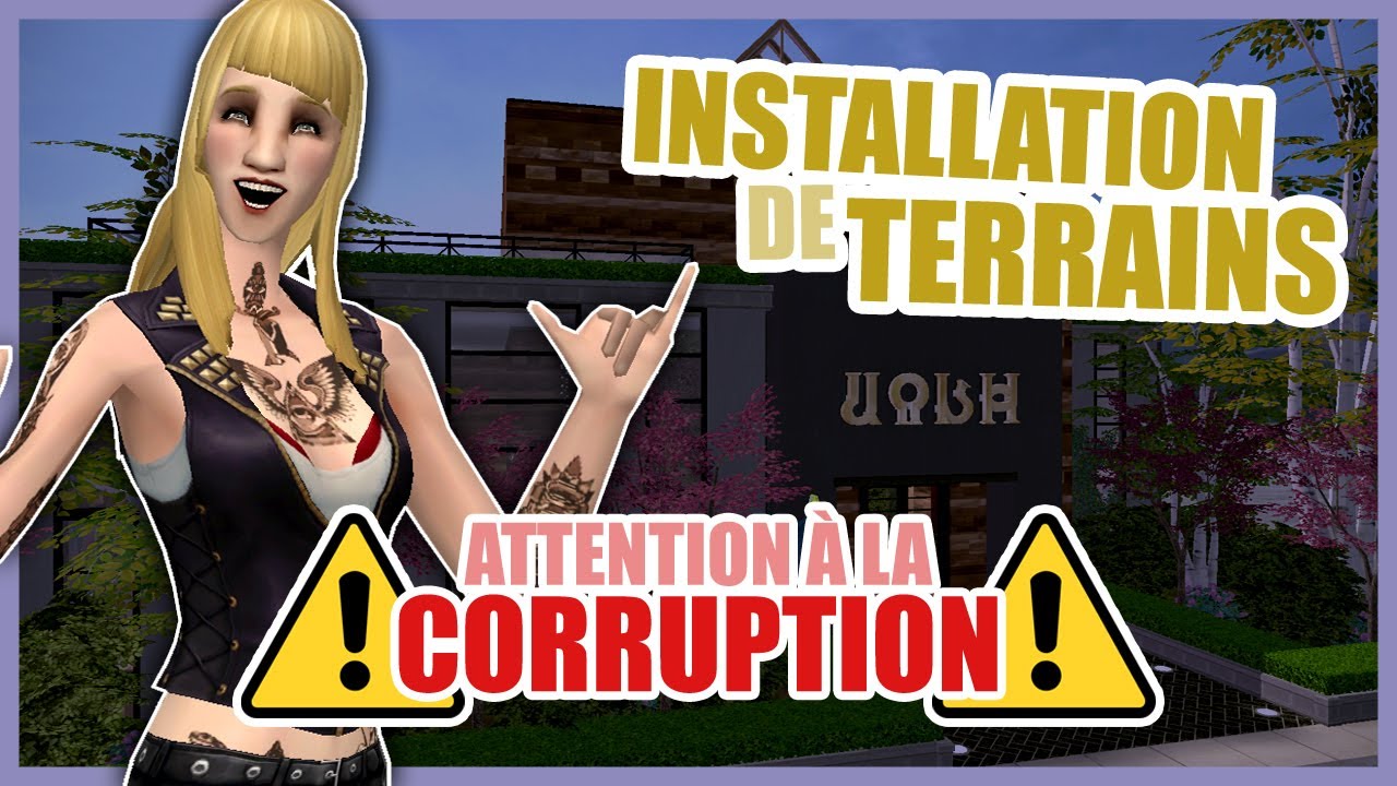 Installer des maisons (avec CC) et éviter une corruption de quartier | Sims 2