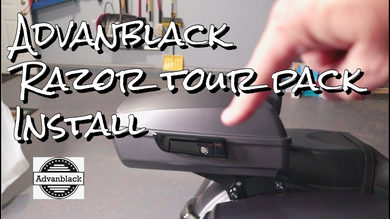 Advanblack Razor Tour Pack Install