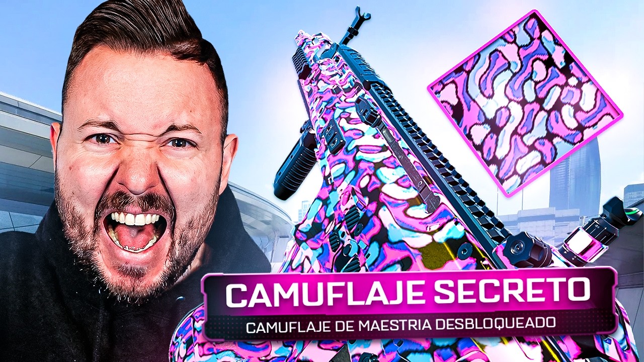 Conseguí el CAMUFLAJE *OCULTO* de CALL OF DUTY y es PRECIOSO