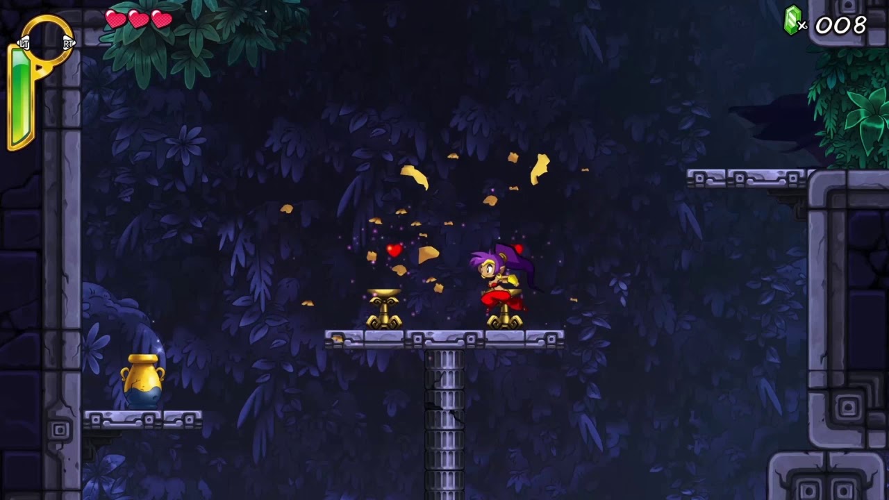 Shantae 5 clip in slow motion