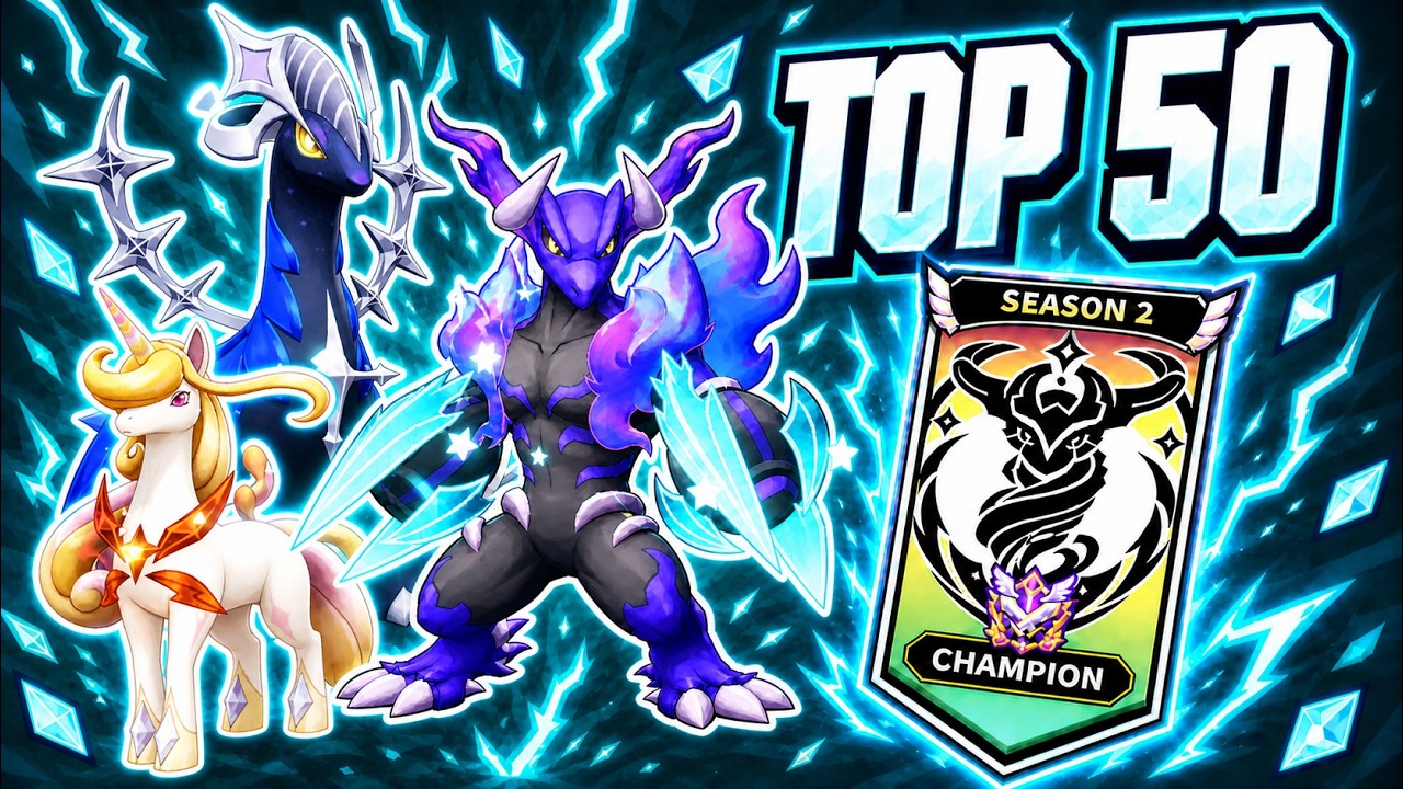 I Hit CHAMPION With the BEST Team in Evomon Season 2 PvP