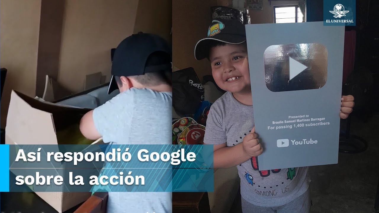 Padre crea placa de madera para celebrar los suscriptores de su hijo en YouTube