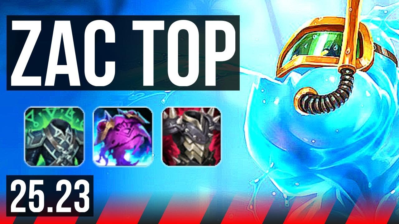 ZAC vs MORDEKAISER (TOP) | EUW Master | 25.23