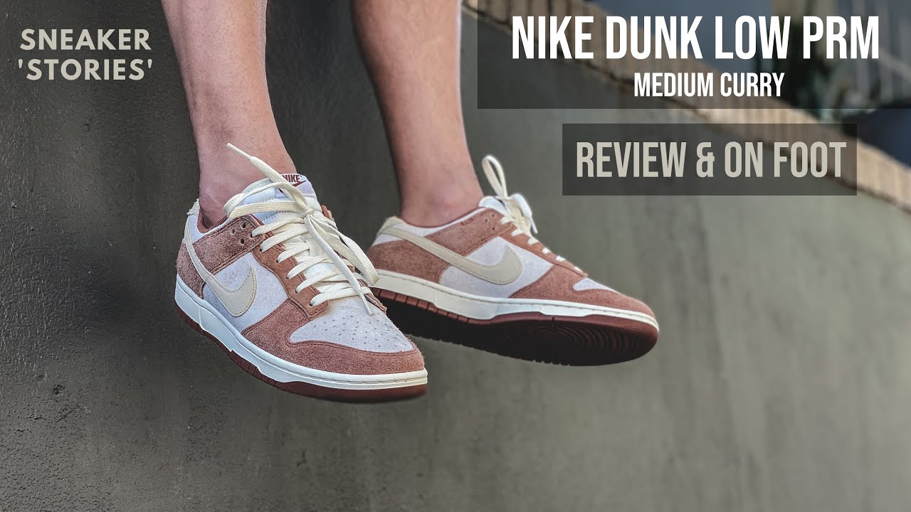 Nike Dunk Low PRM 'Medium Curry' (Review + On-Foot)