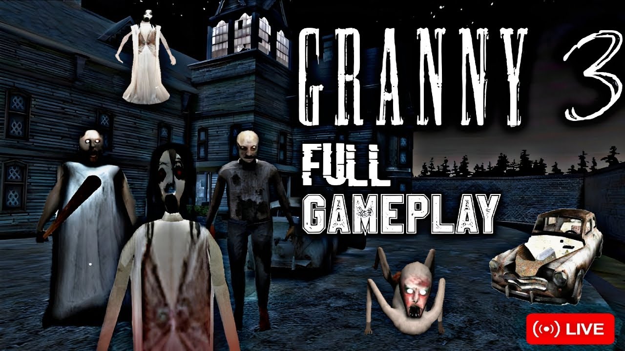 Видео игрового процесса GRANNY LIVE || Видео игрового процесса ужасов GRANNY LIVE #1 #granny #sho...