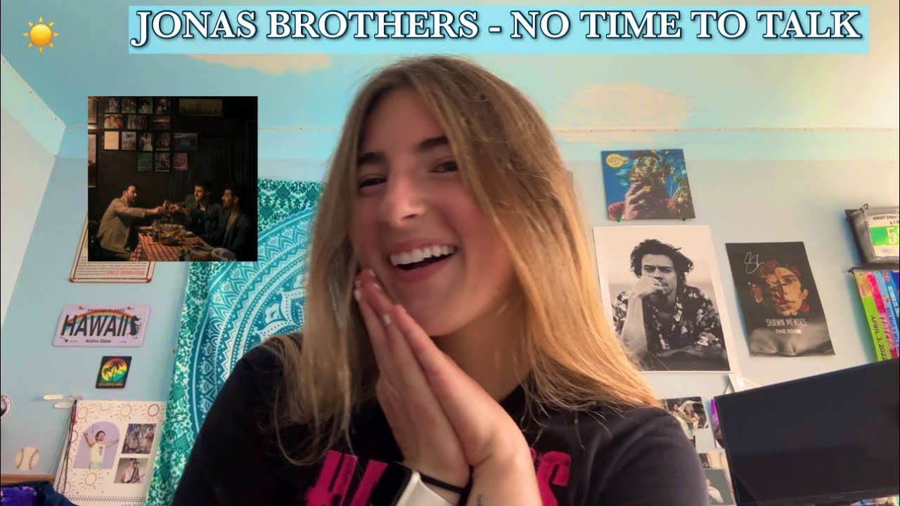 Jonas Brothers - No Time To Talk | (REACTION & LYRIC VIDEO) #JonasBrothers