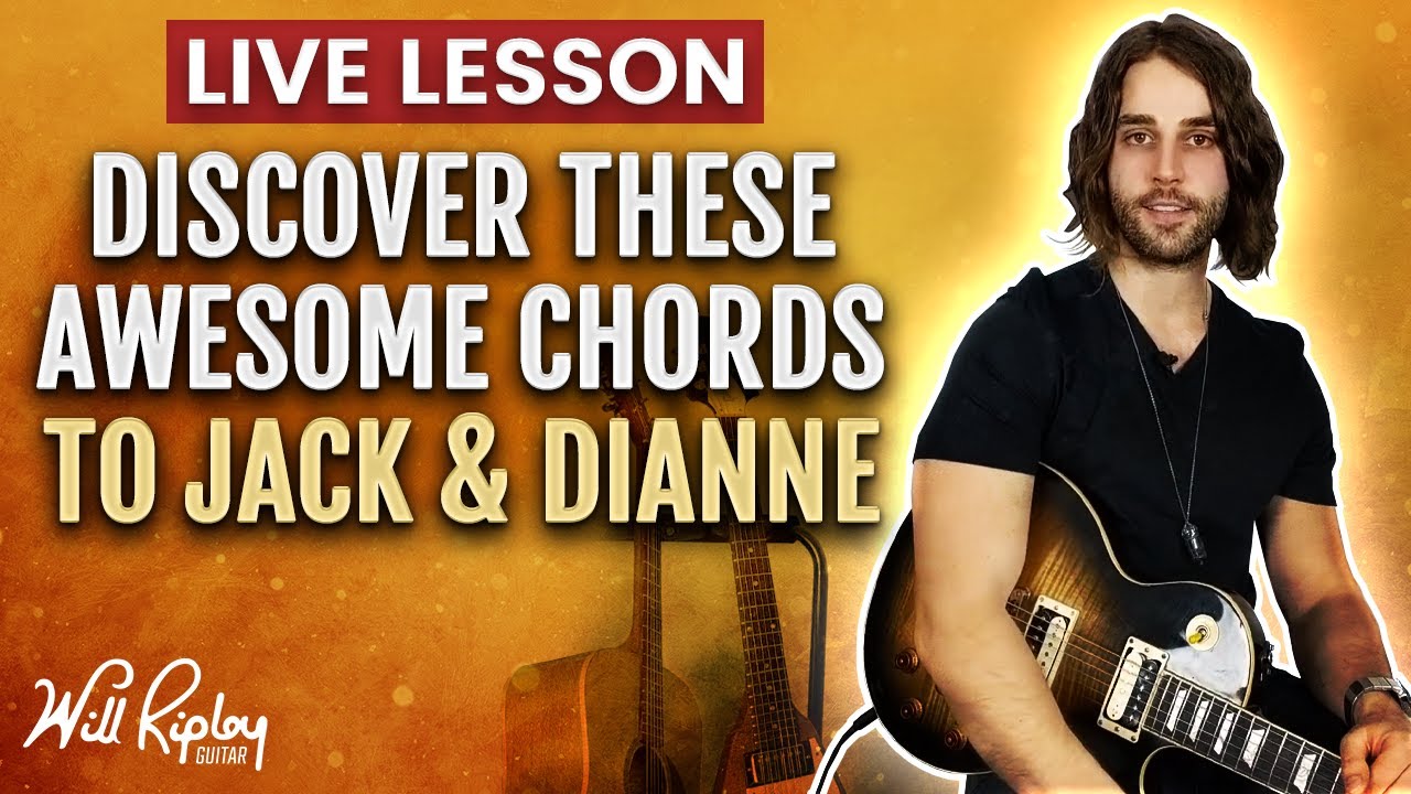 Jack And Diane Acoustic Guitar Lesson (Correct Chords & Tab)