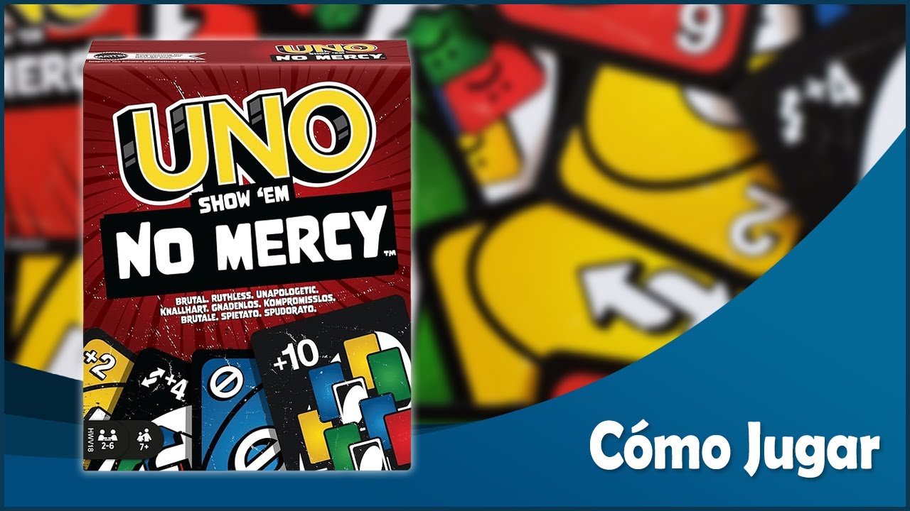 Aprende a Jugar UNO: SHOW 'EM NO MERCY 💥🤬🤜 - Tutorial, Rondas de Ejemplo y Comentarios
