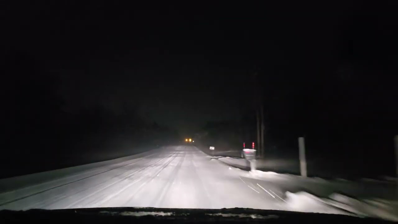 2AM Commute in an Arctic Blast: Brutal -24F(No Talking)