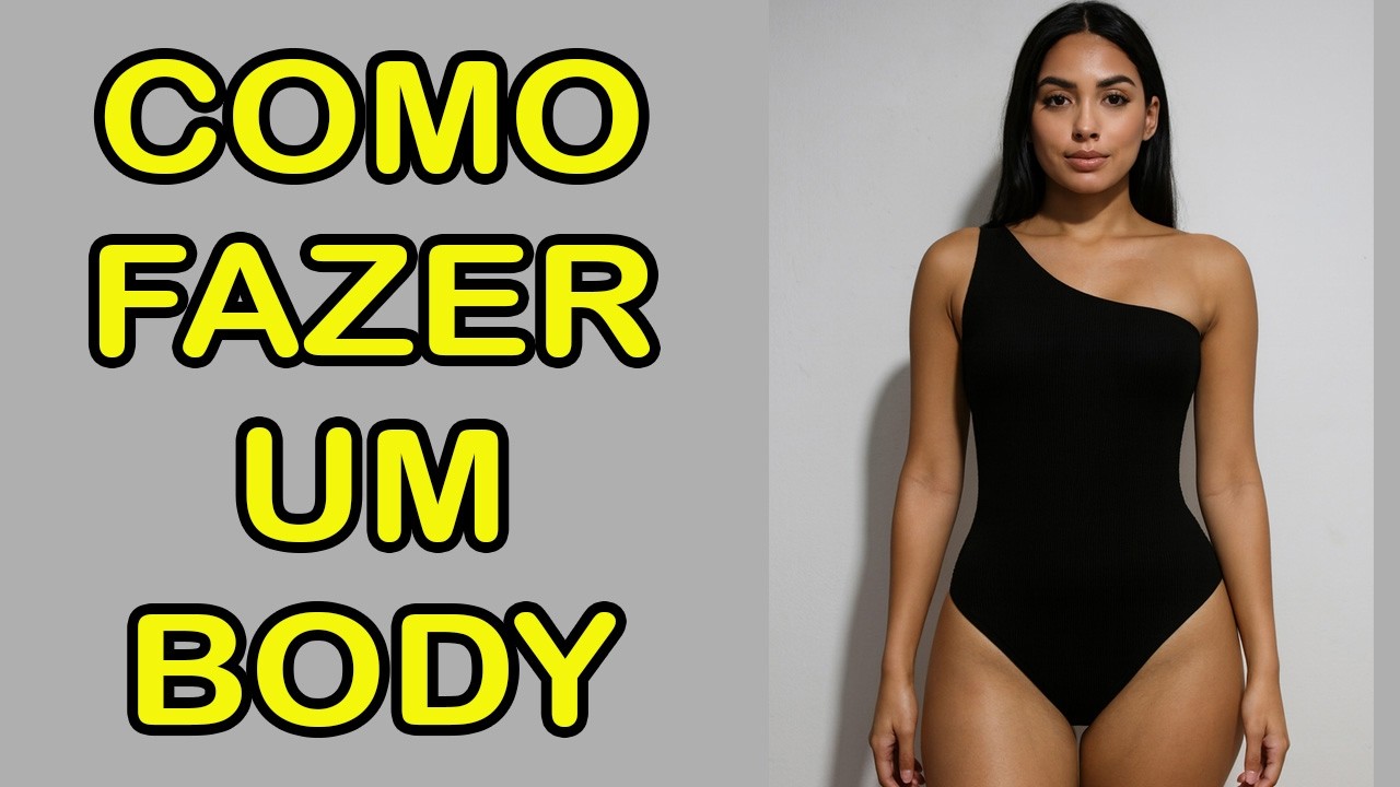 COMO FAZER UM BODY MULA MANCA #maiô #body