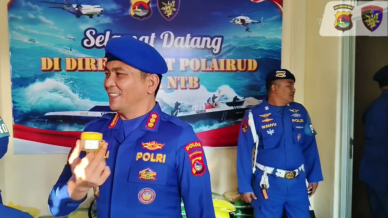 Deteksi Dini Narkoba Personel Ditpolairud Polda NTB