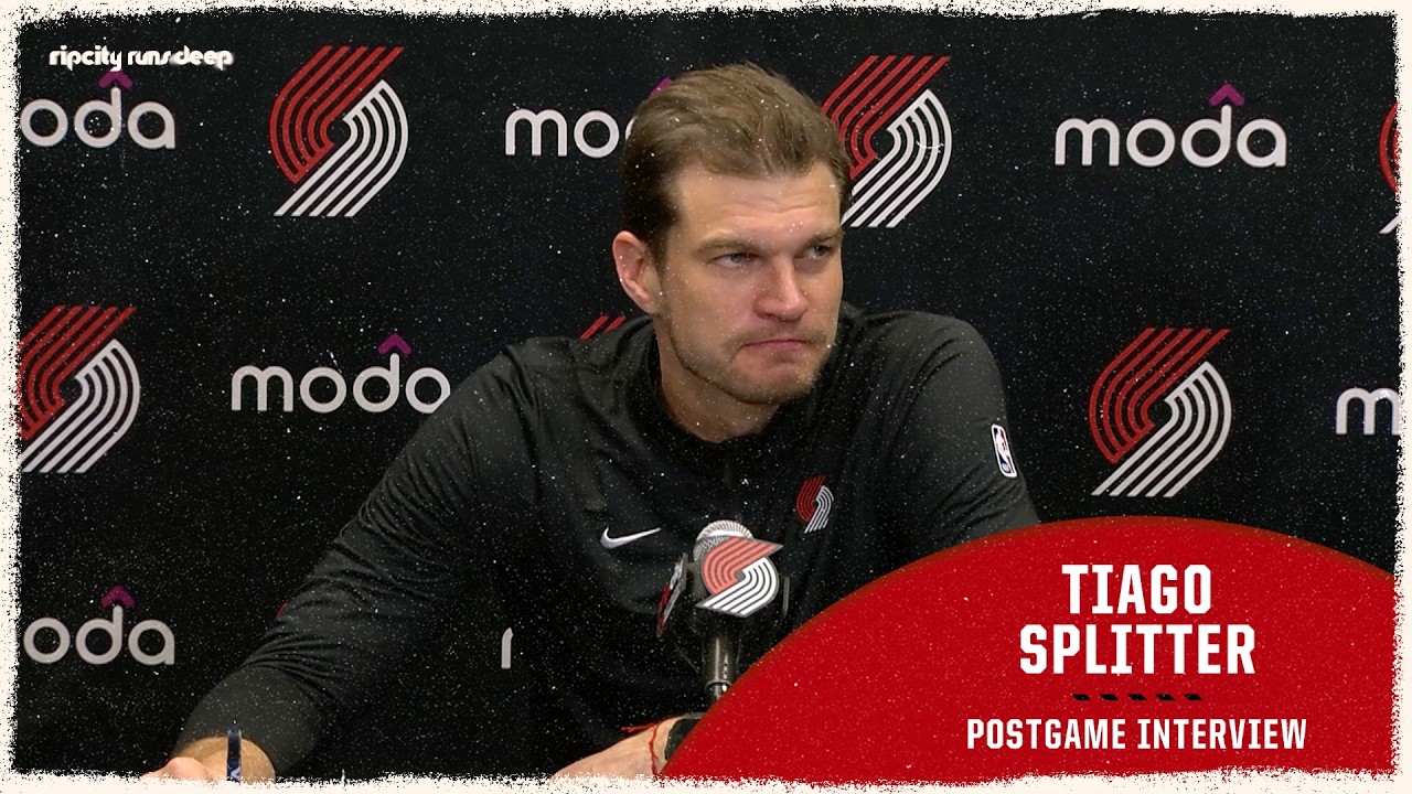 Tiago Splitter Discusses Tonight's Win vs Timberwolves | Portland Trail Blazers | March 20, 2026