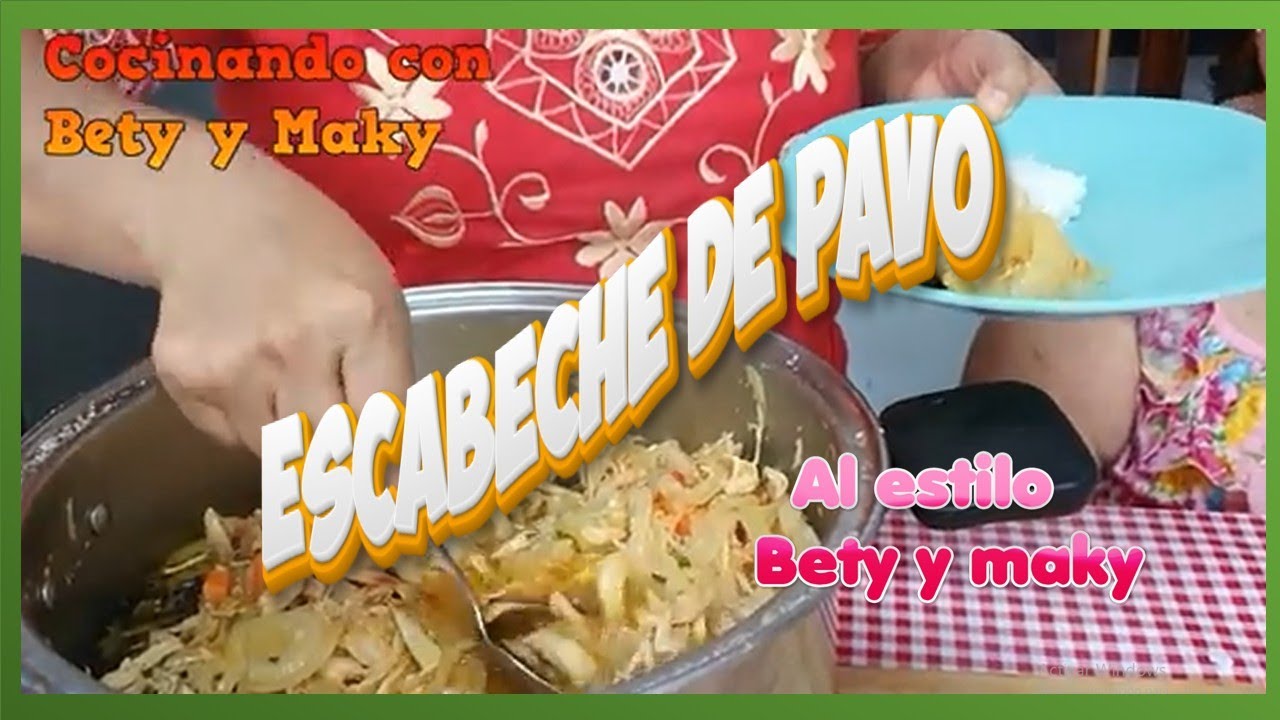 Riquísimo escabeche de  pavo