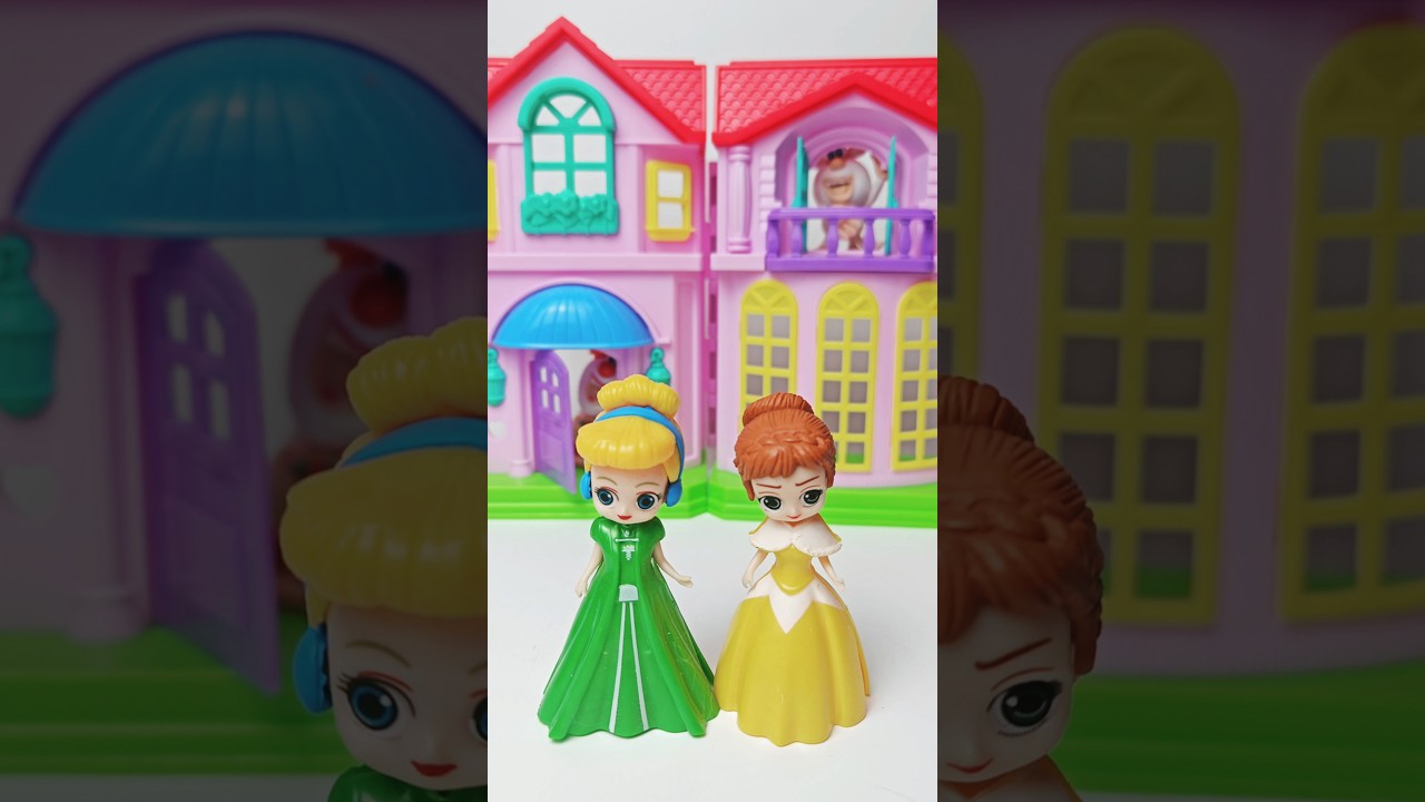 Disney princess changing dress 