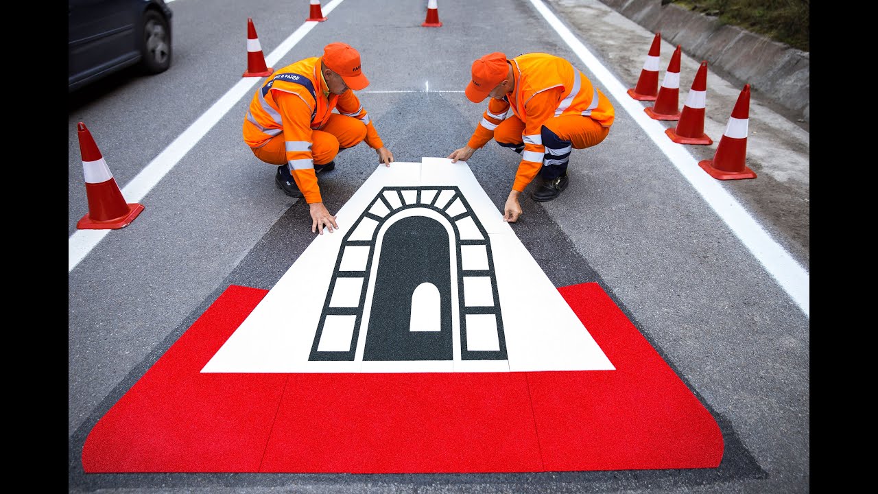 PREFORM TCG - Straßenmarkierung mit vorgefertigten Thermoplastik Verkehrszeichen