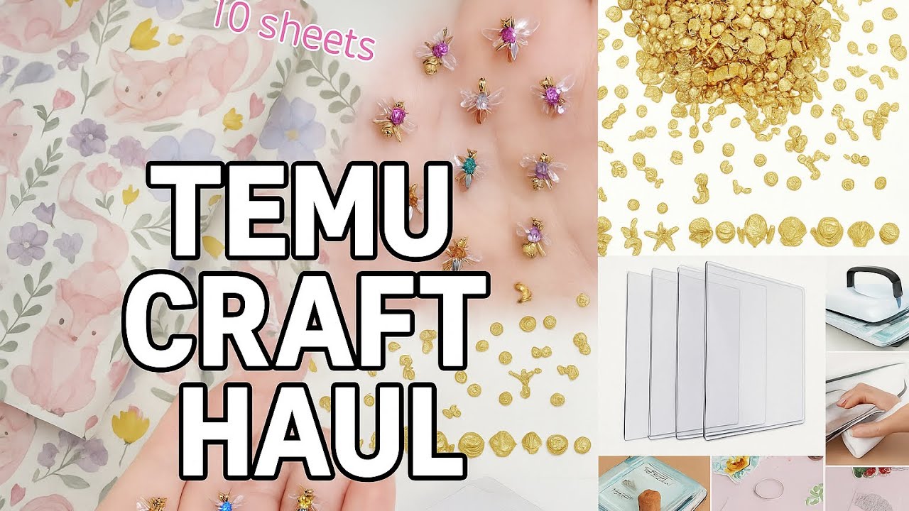 I’m back and it’s a TEMU haul!