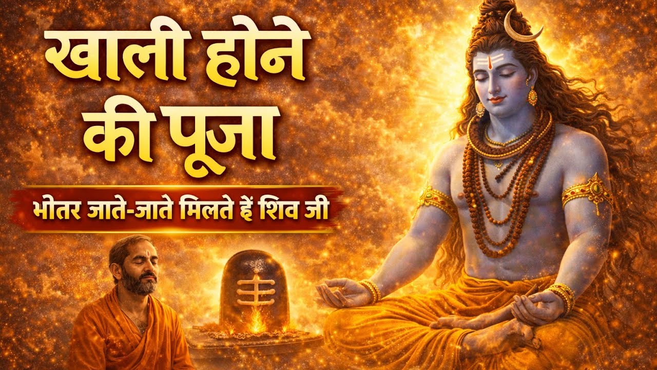 🔱  KHALI HONE KI POOJA | 🪔 Deep Spiritual Song 2026 | AtmaRaag ✨