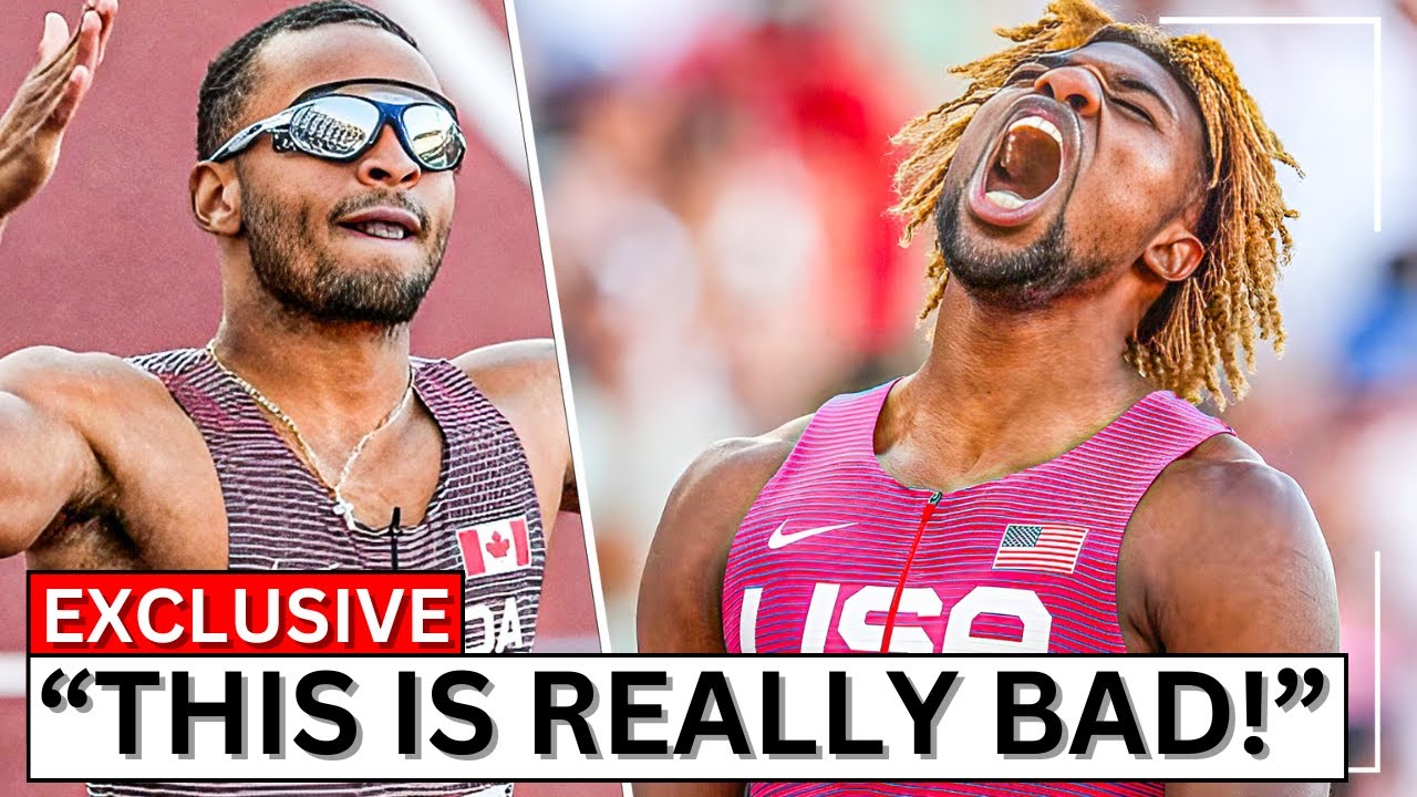 Andre De Grasse JUST DROPPED A BOMBSHELL On Noah Lyles!