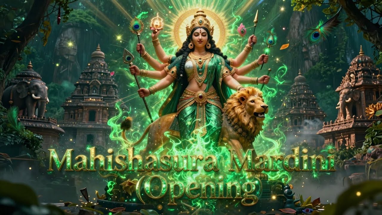 🔴LIVE STREAM 12h - Mahishasura Mardini Stotram | Durga Peace Mantra