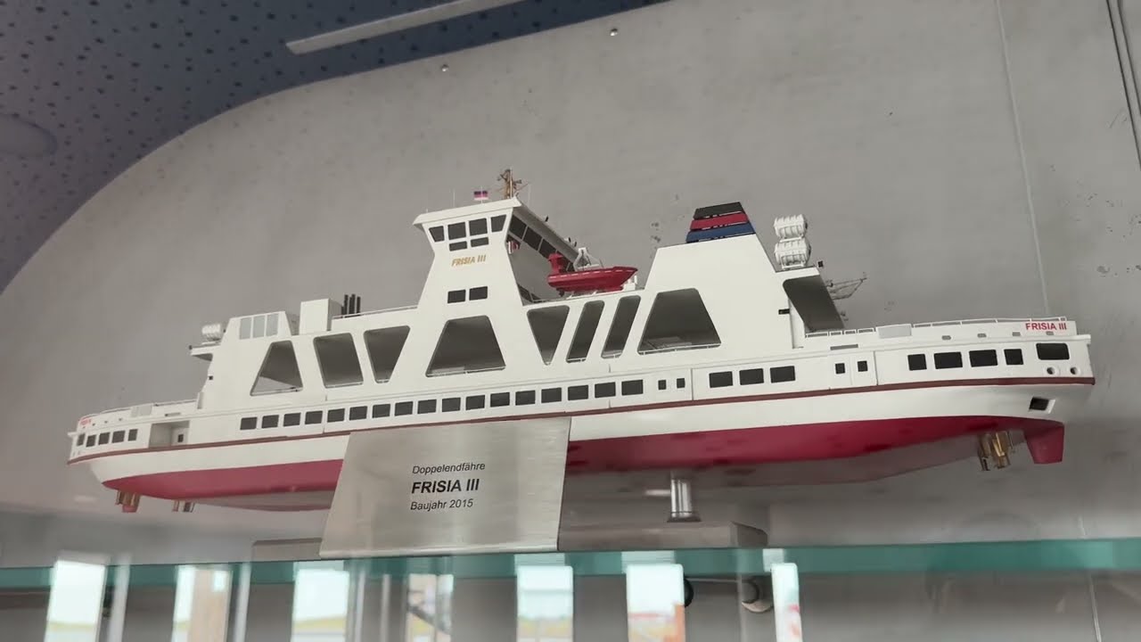 Doppelendfähre Frisia III Norden Norddeich nach Norderney - Frisia III (Schiff, 2015) ASMR