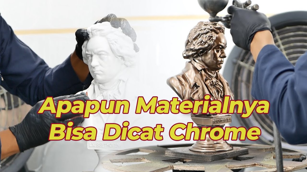 🔴Apapun Materialnya Bisa dicat Chrome💯