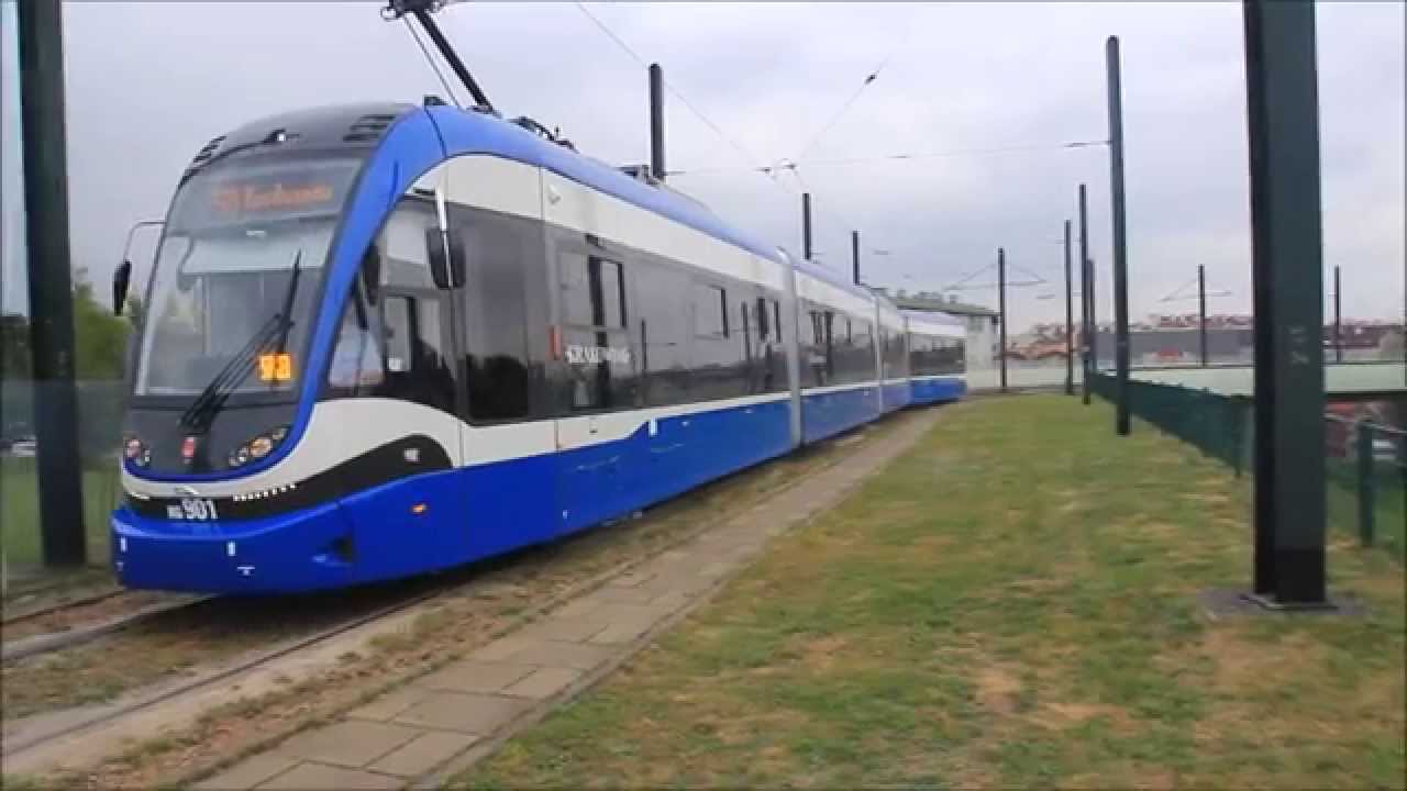 Najdłuższy Tramwaj w Polsce - Krakowiak MPK Krak&oacute;w