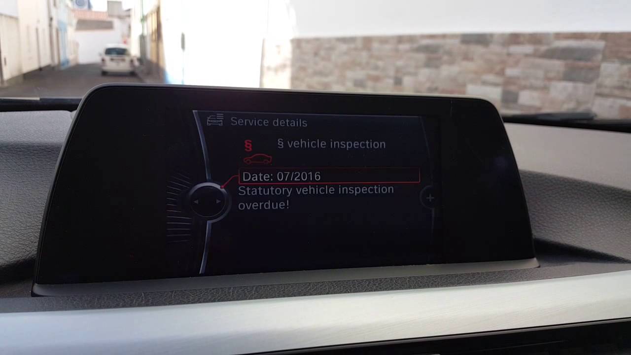 BMW 320 Change Service Due Since  F30 F31